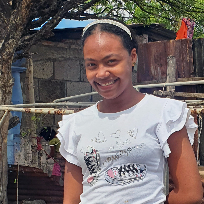 Sponsor Brittany, ESL student make a difference in a child's life