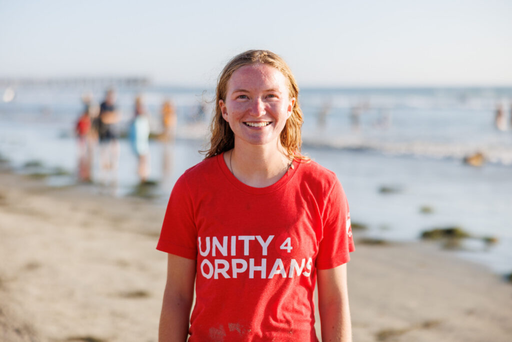 Alyssa Hamon, intern at San Diego charity Unity 4 Orphans
