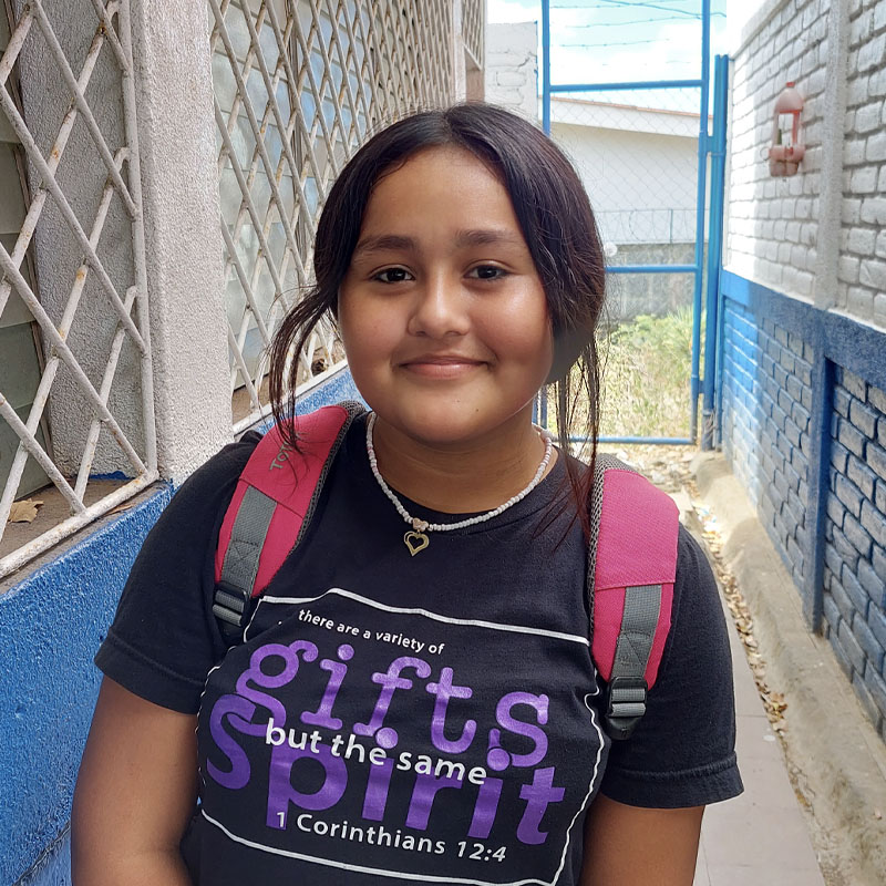 Unity 4 Orphans English Second Language ESL student Nicaragua Grethel Martínez