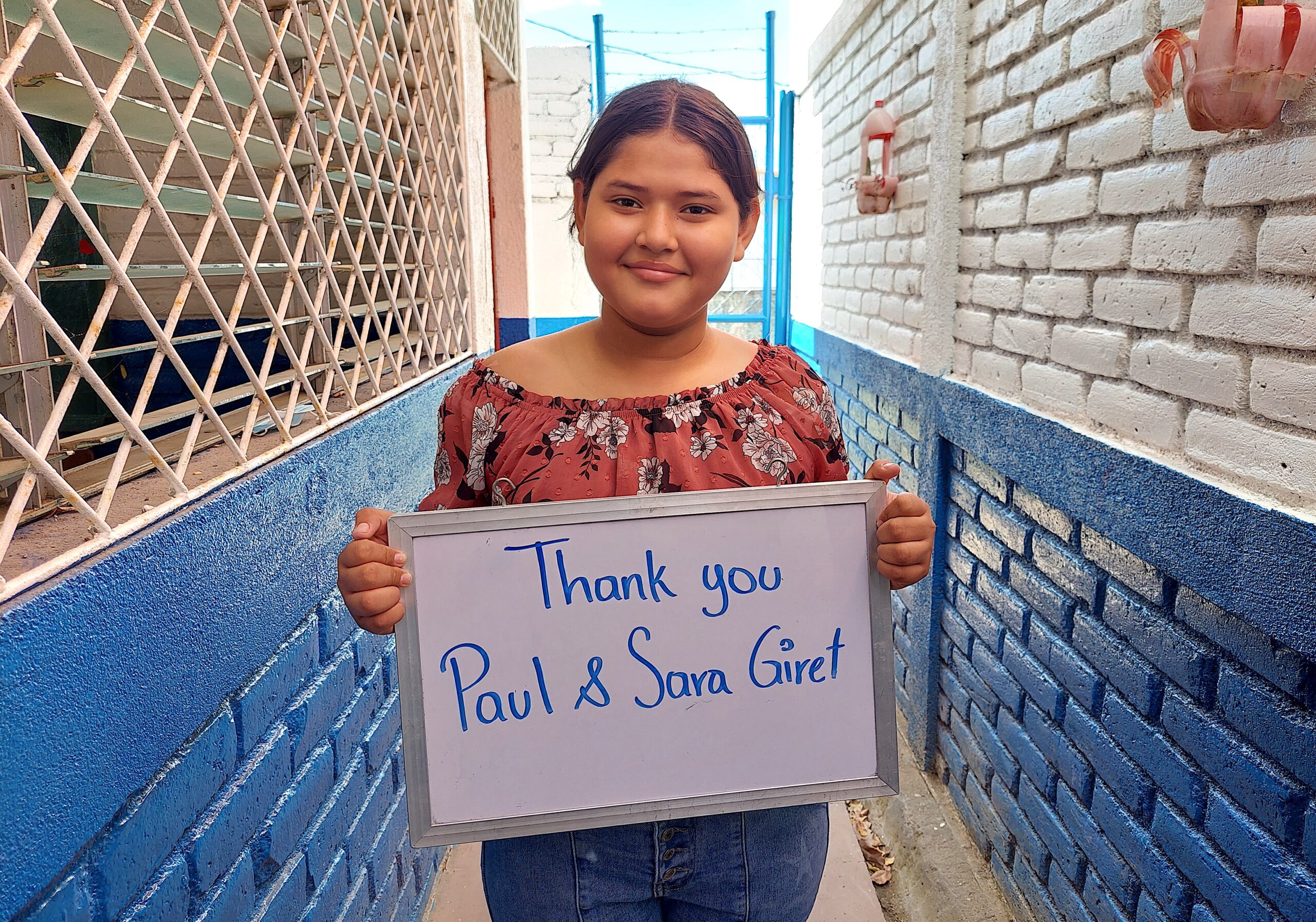 Child in Nicaragua Thanks Unity 4 Orphans Sponsor