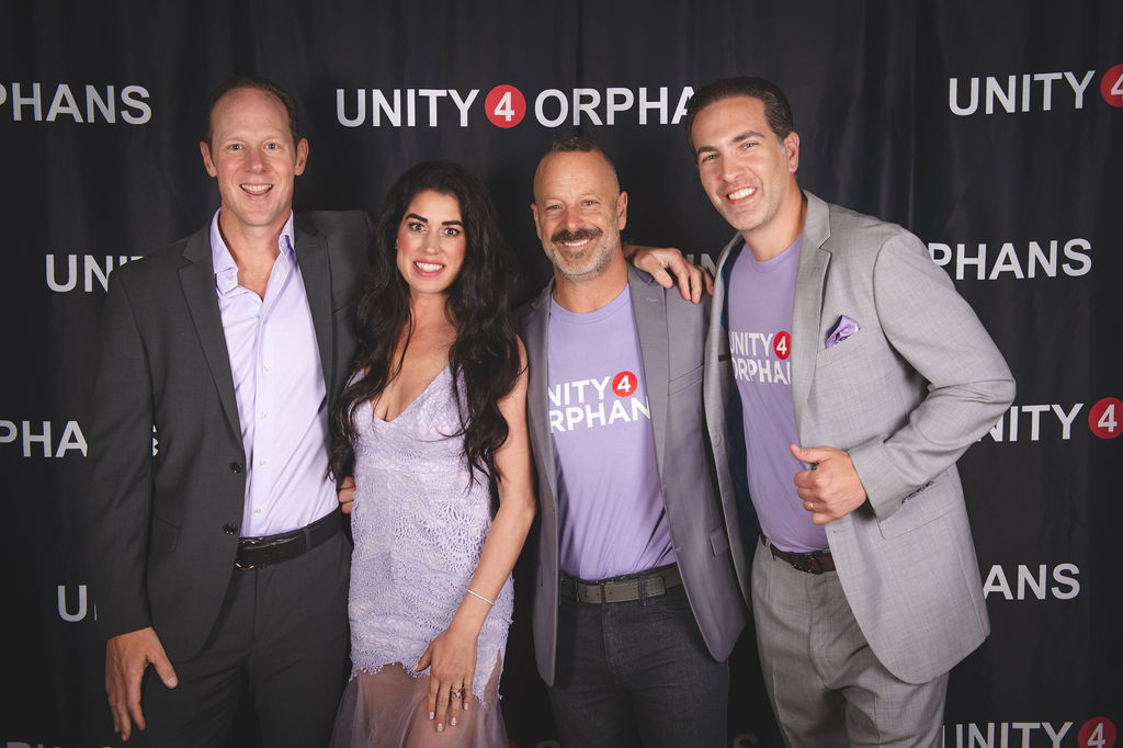 San Diego charity Unity 4 Orphans founder Joe Brandi at the 2023 Open Hearts Gala fundraiser for children in need