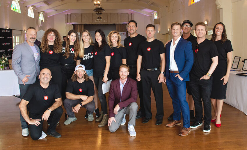 Unity 4 Orphans Volunteers at Open Hearts Gala 2023 fundraiser for children in need